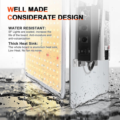 spider farmer sf4000 smart led kweeklamp energiezuinig voor binnenplanten