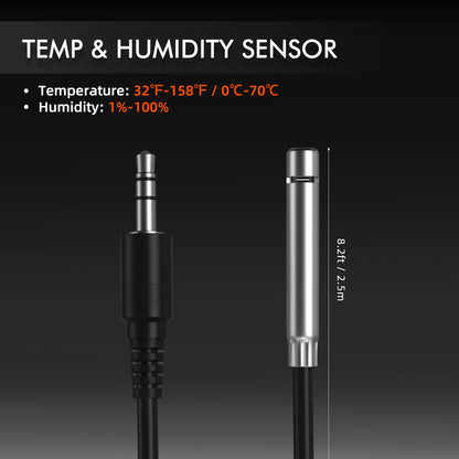 Spider Farmer 6inch/15cmØ Ventilation Kit Incl Smart Monitor