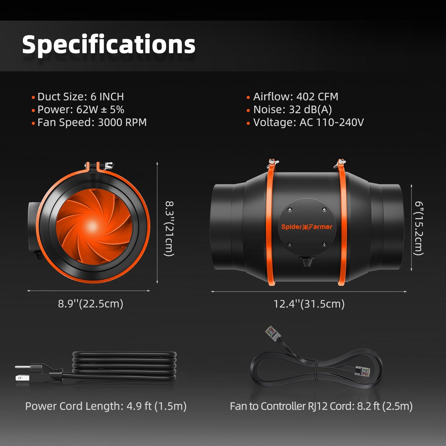 spider farmer g8600 lichtdekking 150x150 | g8600 canopy coverage 150x150 | g8600 lichtabdeckung 150x150