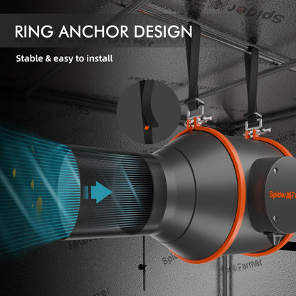 Spider Farmer SF1000EVO Kweek Tent Kit Compleet 70x70x160 100W 3.14 umol/J Speed Controller/Smart Monitor Grow Kit