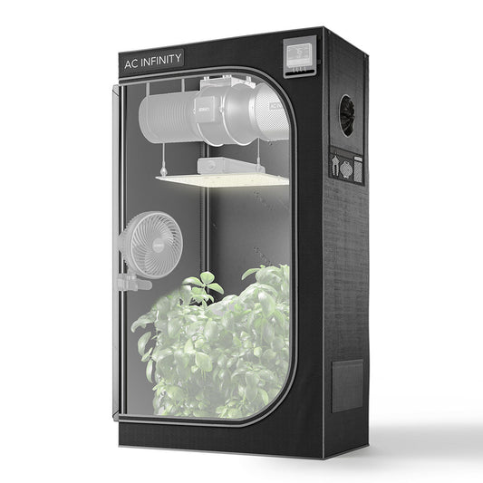 AC Infinity CLOUDLAB 632 – Advance Grow Tent 3x2, 2000D Diamond Mylar Canvas, 90 cm x 60 cm x 180 cm