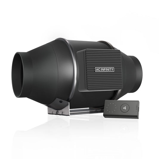 AC Infinity CLOUDLINE S4 – Quiet Inline Duct Fan System with Speed Controller (100 mm)