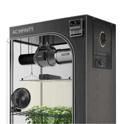 ac infinity grow tent kit 60x120x180 compleet 2-plantsysteem complete grow tent kit 2 pflanzen zelt wifi