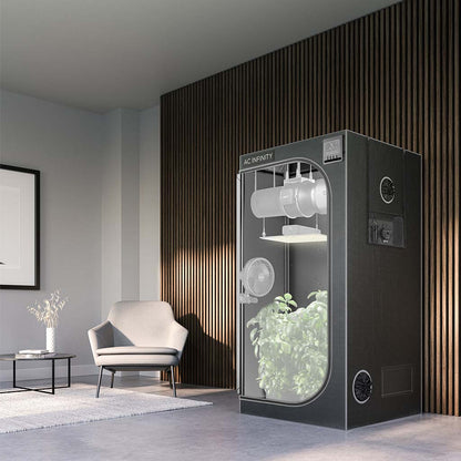 ac infinity cloudlab 722 reflective kweektent kleine ruimte indoor zelt