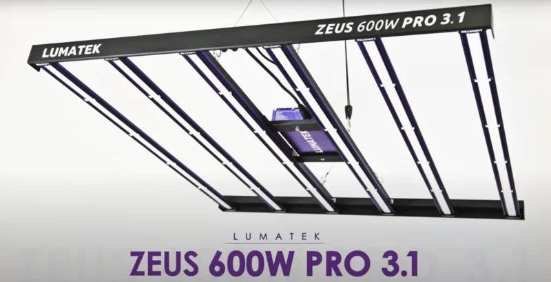 Lumatek ZEUS PRO 600 Watt 3,1 µmol/J LED Grow Light