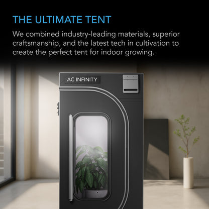 AC Infinity CLOUDLAB 866 5x5 grow tent met Diamond Mylar reflectie / grow tent with diamond mylar reflective interior / Growzelt mit Diamond Mylar Reflexion
