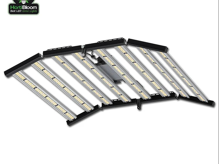 hortibloom mega enfold 720w led grow light slimme kweeklamp pflanzen 3.2 µmol/j