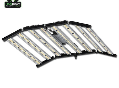 hortibloom mega enfold 720w led grow light slimme kweeklamp pflanzen 3.2 µmol/j