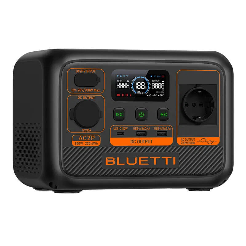 Bluetti AC2P – Compacte Portable Power Station voor Thuis en Outdoor