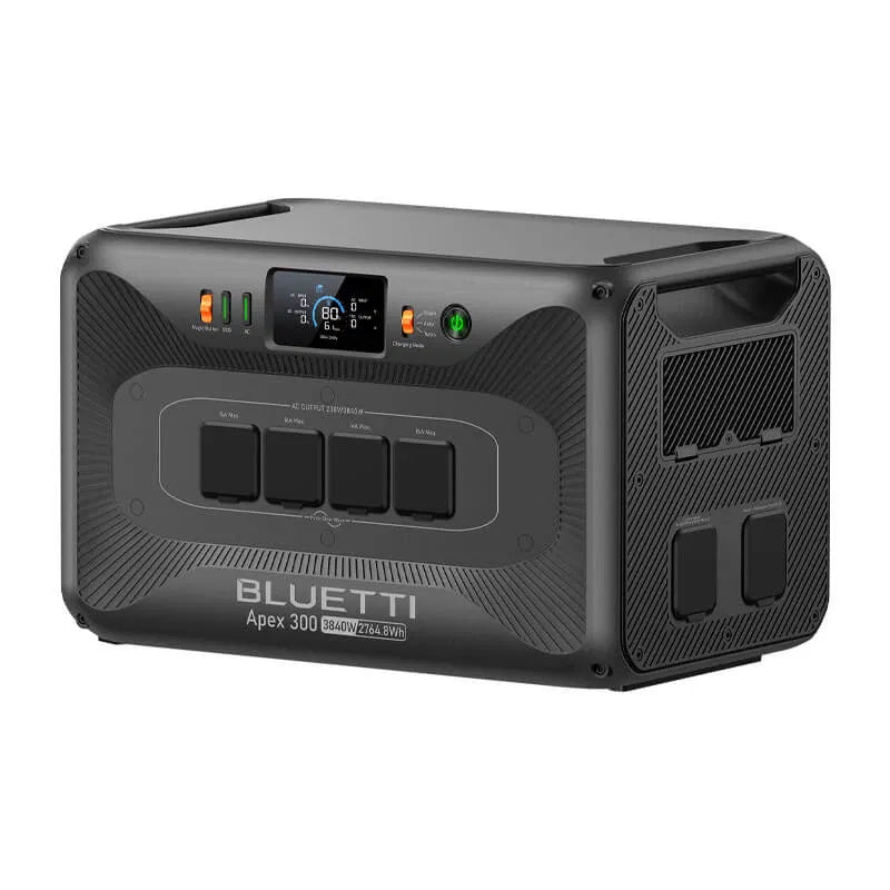 Bluetti Apex 300 – Portable Power Station & Modulair Thuisbatterijsysteem