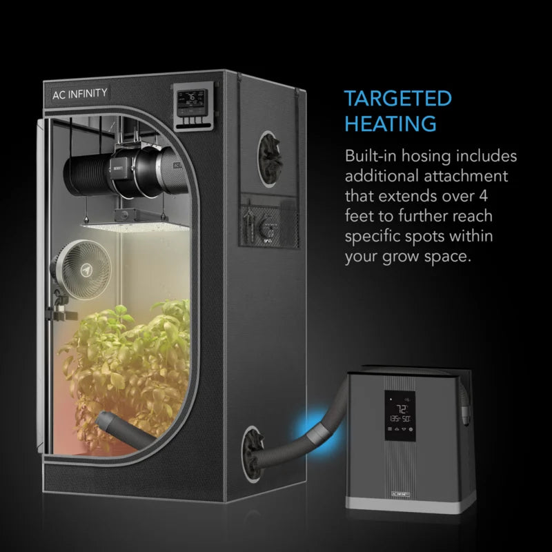 ac infinity thermoforge t3 slimme plantenverwarming energiezuinig smart grow