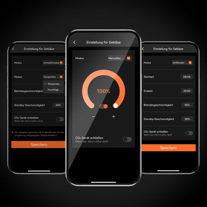 Smart ventilatiesysteem met appbediening | Smart ventilation system app control | Intelligentes Belüftungssystem mit App-Steuerung
