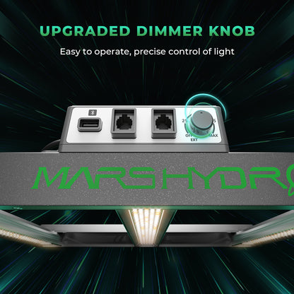 mars hydro fce8000 led kweeklamp dimbaar indoor plants hydroponics pflanzen