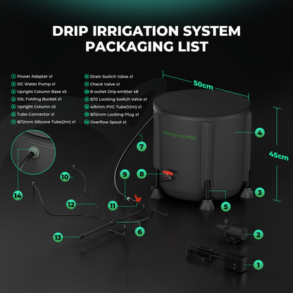 Mars Hydro Drip Irrigatie-set