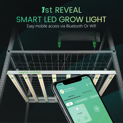 mars hydro fc8000 evo dimbare led grow lamp indoor garden pflanzenzelt
