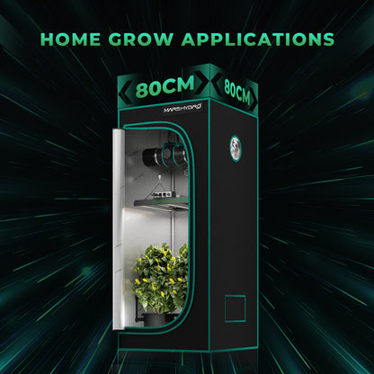 mars hydro fce1500 compacte dimbare led kweeklamp voor binnenplanten zelt