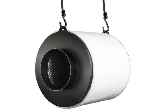 Garden HighPro PROACTIV 100mm koolstoffilter voor kweektent ventilatie / 100mm carbon filter for grow tent ventilation / 100mm Aktivkohlefilter für Growzelt Belüftung