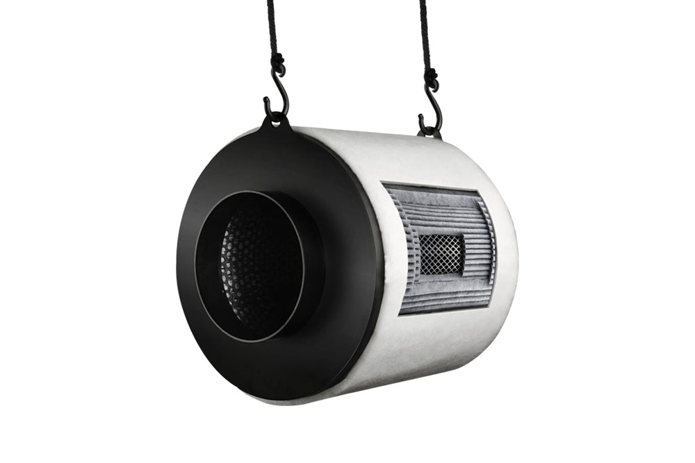 8 inch PROACTIV geurfilter met 730g actieve kool voor indoor kweek / 8 inch carbon odor filter / 200mm Aktivkohle Geruchsfilter