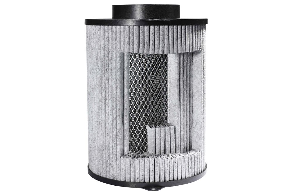 PROACTIV carbon filter 125mm met 730g kokosnoot kool / PROACTIV 125mm carbon filter with 730g coconut carbon / PROACTIV 125mm Aktivkohlefilter mit 730g Kokoskohle