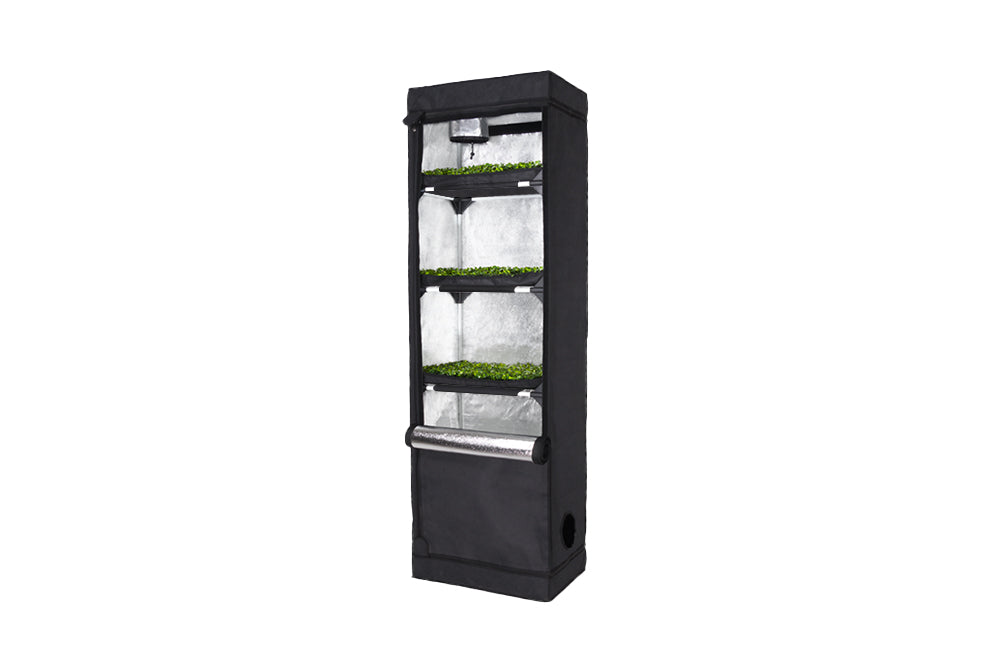 Garden HighPro PROBOX Propagator L cloning tent met meerlaagse trays voor propagatie / multi layer cloning propagation tent for plant cuttings / mehrstöckiges Stecklingszelt für Pflanzenvermehrung