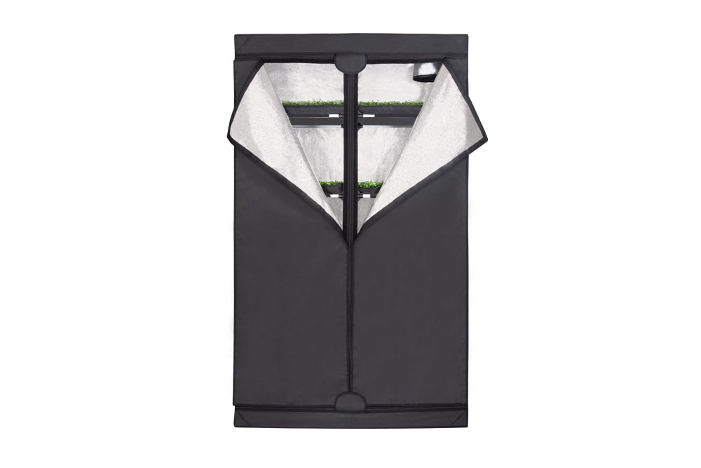 Garden HighPro verticale propagator tent voor stekken trays en zaailing trays / Garden HighPro vertical propagation grow tent for cloning trays and seed trays / Garden HighPro vertikale Propagator Growbox für Stecklingsschalen