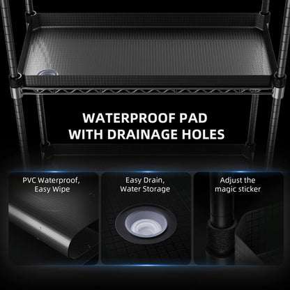 spider farmer plantenstandaard met 54w led groeilamp binnen plantenrek