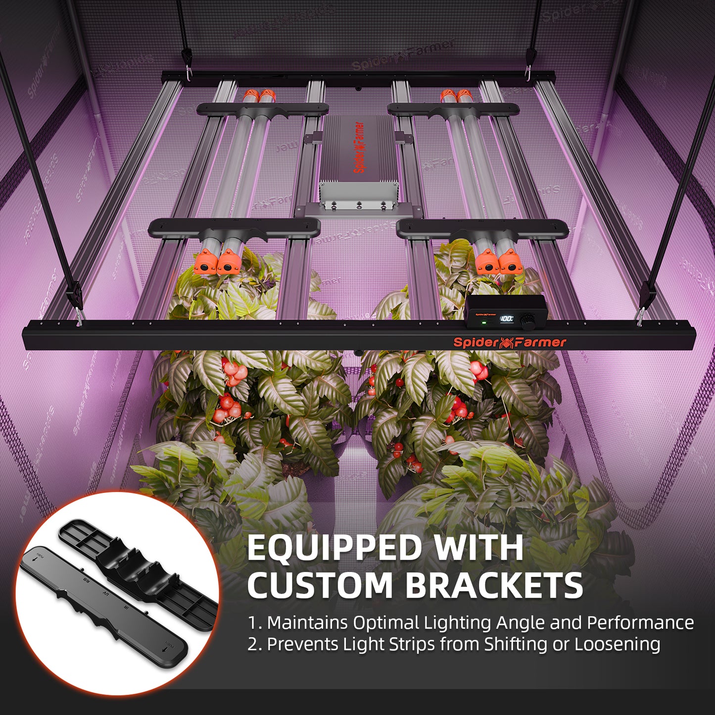 LED bars voor betere bloei | LED bars for improved flowering | LED Leisten für bessere Blüte